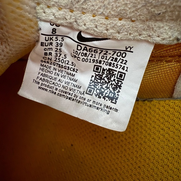 Nike Craft General Purpose Shoe – Archive Colorway – Women’s 8 / Men’s 6.5 - Picture 6 of 9